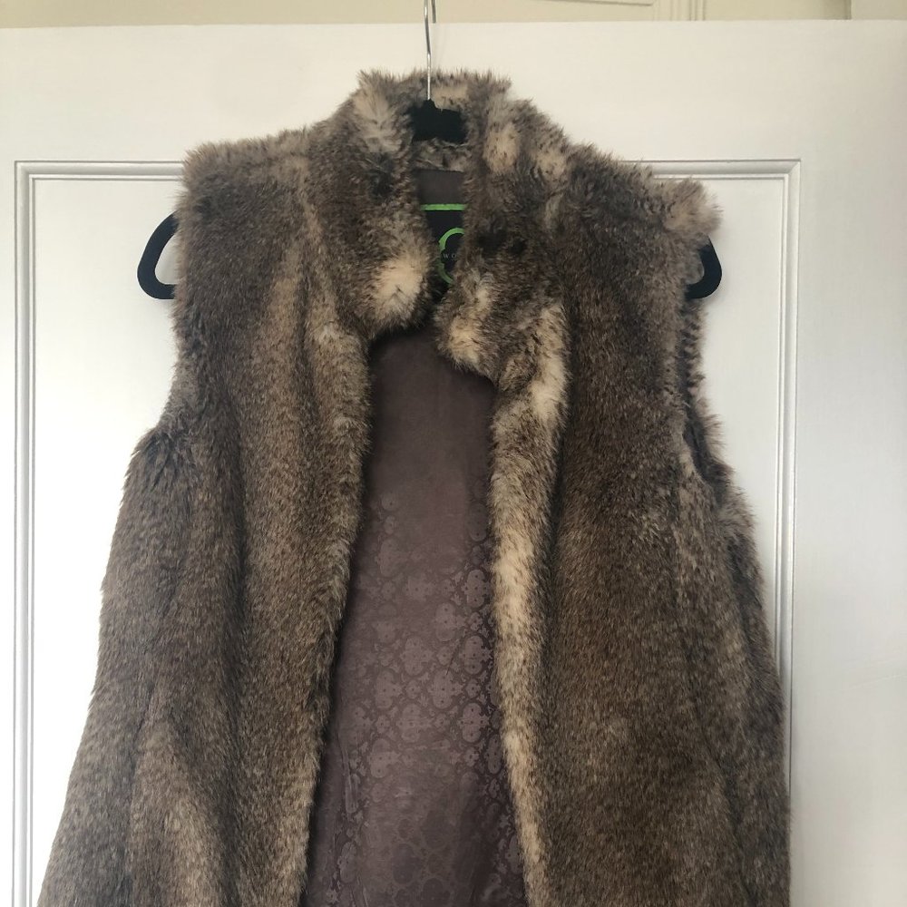 C Wonder Faux Fur Vest